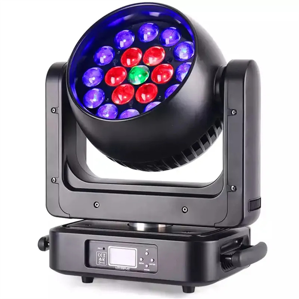 MAC Aura Martin Version19pcs 25W 4in1 LED Moving Head Wash Light for Wedding/Club HS-LMH1925